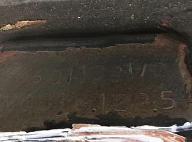Grove GMK 5200 sliding beam rear