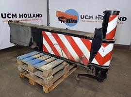 Liebherr LTM 1200/1 sliding beam front pre assembled