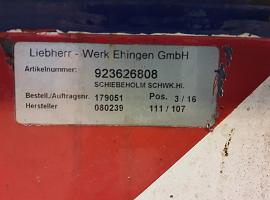 Liebherr LTM 1070-4.2 outrigger rear