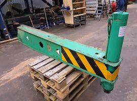 Faun ATF 60-3 outrigger beam rear with support cylinder