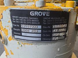 Grove GMK 5130-1 slewing gear