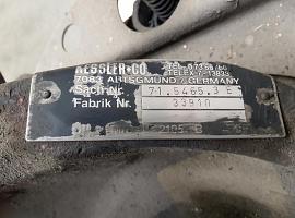 Krupp KMK 4070 Megatrak axle housing