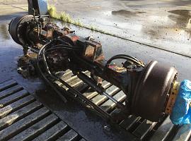 Liebherr LT 1160 axle 2