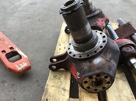 Terex Demag AC 35 axle 2 steering right knuckle 16 holes with bracket