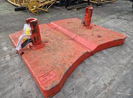 LTM 1160-5.2 counterweight 10 ton 