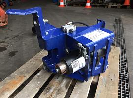 Terex AC 40L-2 counterweight cylinder support