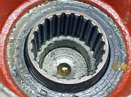 Terex slew gear