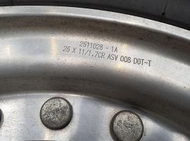 Wheel 445/95R25 12 9 2p alu.