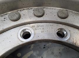Wheel 445/95R25 12 9 2p alu.