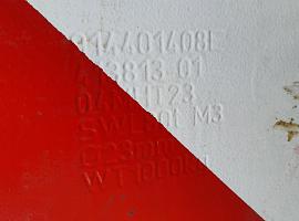 Hook block 23mm 3 sheave 80 ton