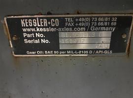 Liebherr LTM 1250-6.1 axle 3 incl Telma