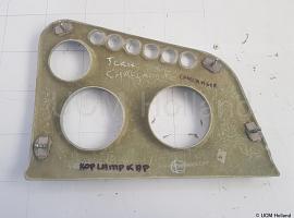 Terex Challenger headlight cover left