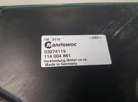 Grove GMK 5150 side engine cover above right