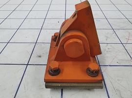 Grove cabin hinge