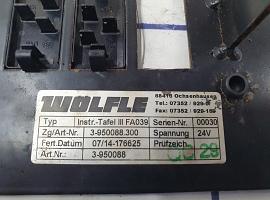 Faun ATF 40G-2 control panel dashboard