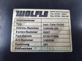 Faun ATF 40G-2 control panel