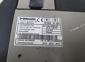Grove GMK 5220 Webasto Air top 2000 ST heater with wiring harness
