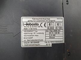 Liebherr LTM 1130-5.1 air top 2000 ST parking heater