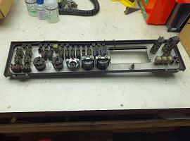 Liebherr LTM 1060 upper cabin switch panel