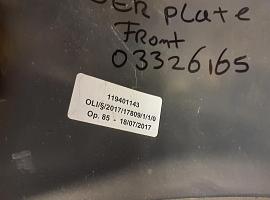 Grove GMK cover front plate