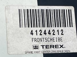 Demag AC 120 front window upper cabin