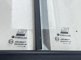 Demag AC 120 window and frame right door lower cabin
