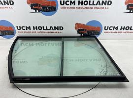 Terex-Demag AC 35 L lower cabin side window left complete