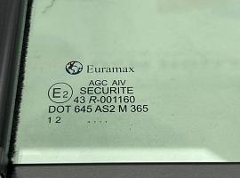 Terex-Demag AC 35 L lower cabin side window left complete