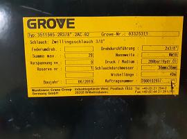 Grove GMK 4100L, 4115L, 5095, 5110, 5130-1/2,5165-2 hydraulic jib reel