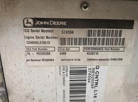 Spierings SK 1265-AT6 upper engine John Deere 4045HFG82