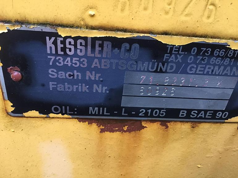 Axles Kessler axle UCM Holland