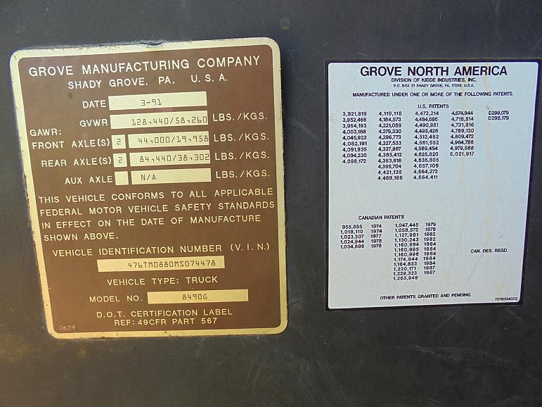 Grove TM 880