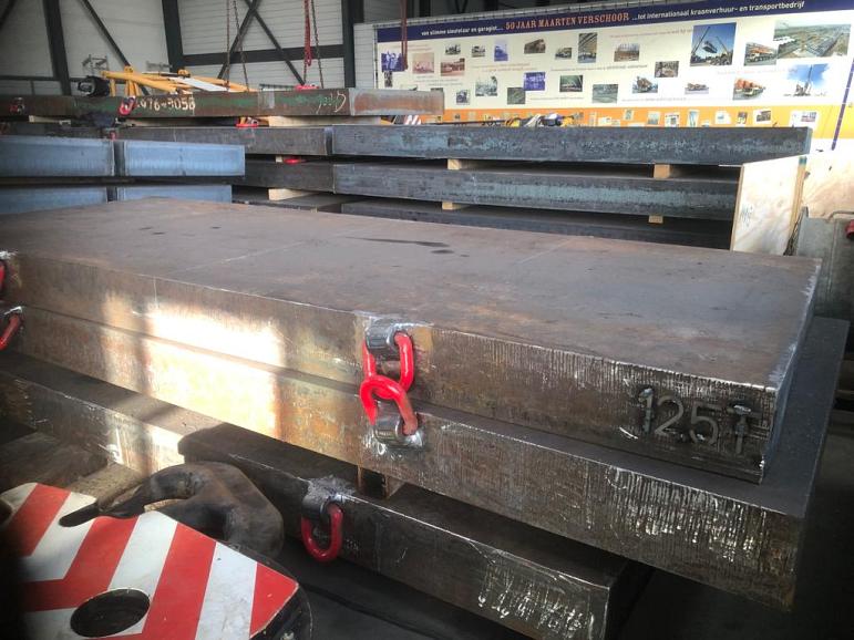 Counterweight plates 12.5 T