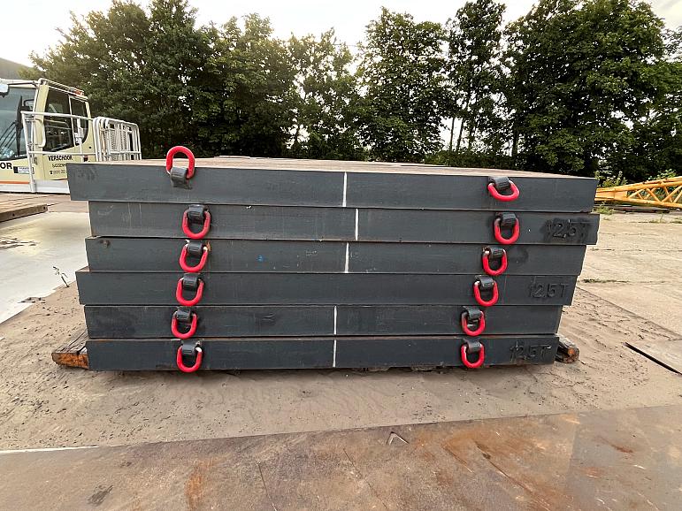 Counterweight plates 12.5 T
