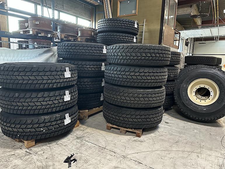Crane Tires/Rims for sale 