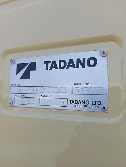 Tadano GR 750 XL 
