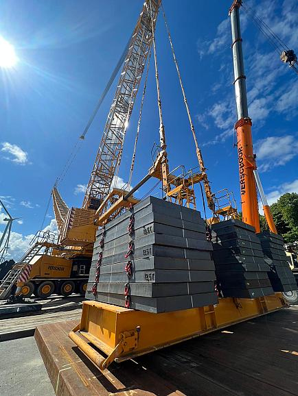 Counterweight plates 12.5 T