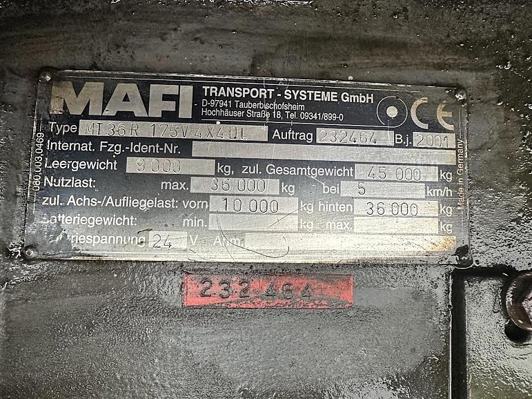 Mafi MT 36R 175V 4x4 DL